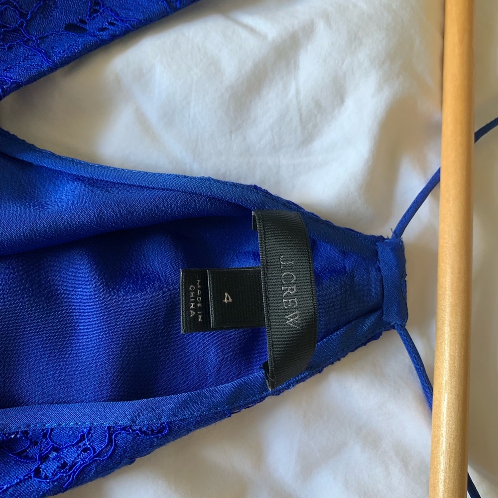 J.Crew | Cobalt Lace Tank - Picture 2 of 2
